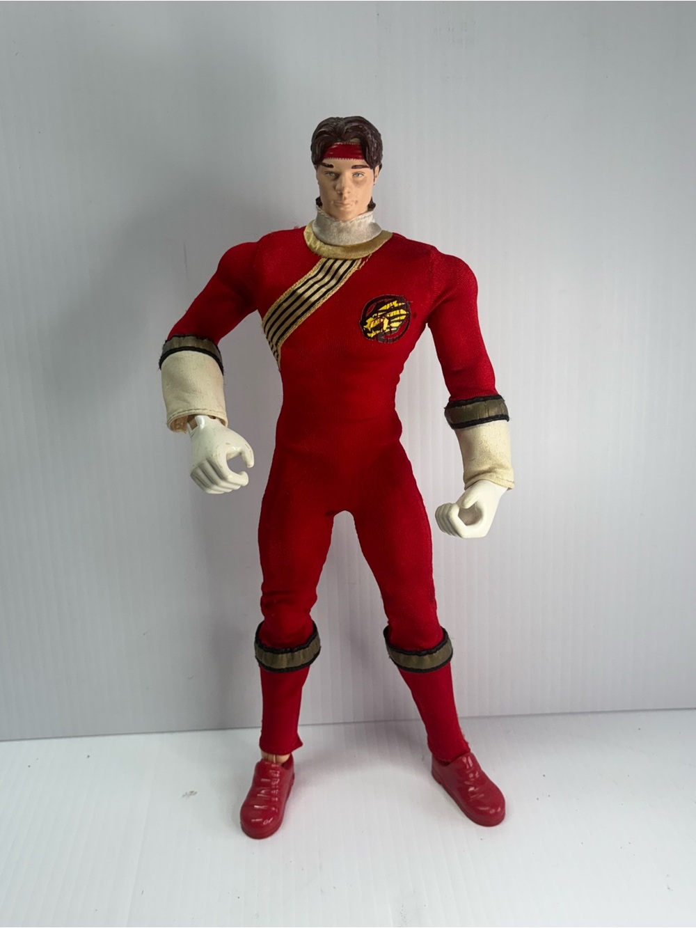 Power Rangers Wild Force Red Ranger Cole Evans 12” Action Figure – Bandai 2001